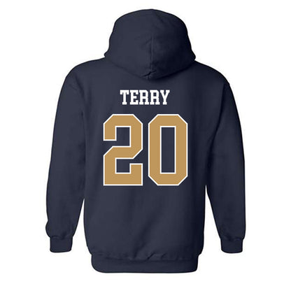 Georgia Tech - NCAA Football : Jaedyn Terry - Classic Shersey Hooded Sweatshirt-1