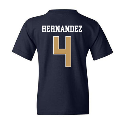 Georgia Tech - NCAA Baseball : Alex Hernandez - Classic Shersey Youth T-Shirt-1