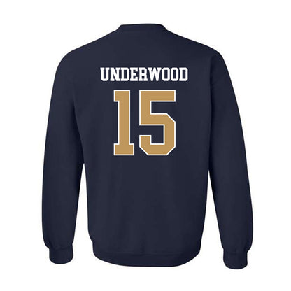 Georgia Tech - NCAA Baseball : Cooper Underwood - Classic Shersey Crewneck Sweatshirt-1