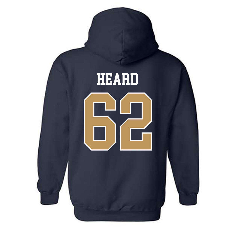 Georgia Tech - NCAA Football : Courtlin Heard - Classic Shersey Hooded Sweatshirt-1