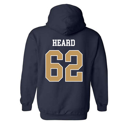 Georgia Tech - NCAA Football : Courtlin Heard - Classic Shersey Hooded Sweatshirt-1