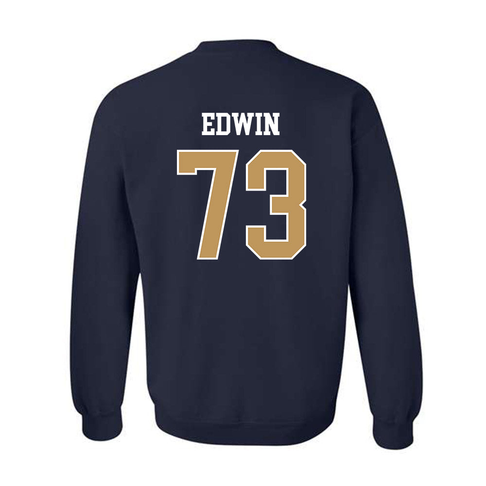 Georgia Tech - NCAA Football : Favour Edwin - Classic Shersey Crewneck Sweatshirt-1