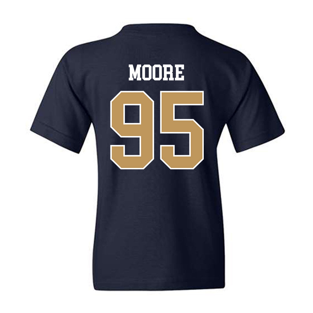 Georgia Tech - NCAA Football : Jason Moore - Classic Shersey Youth T-Shirt-1