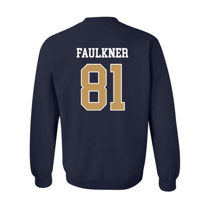 Georgia Tech - NCAA Football : Cal Faulkner - Classic Shersey Crewneck Sweatshirt-1