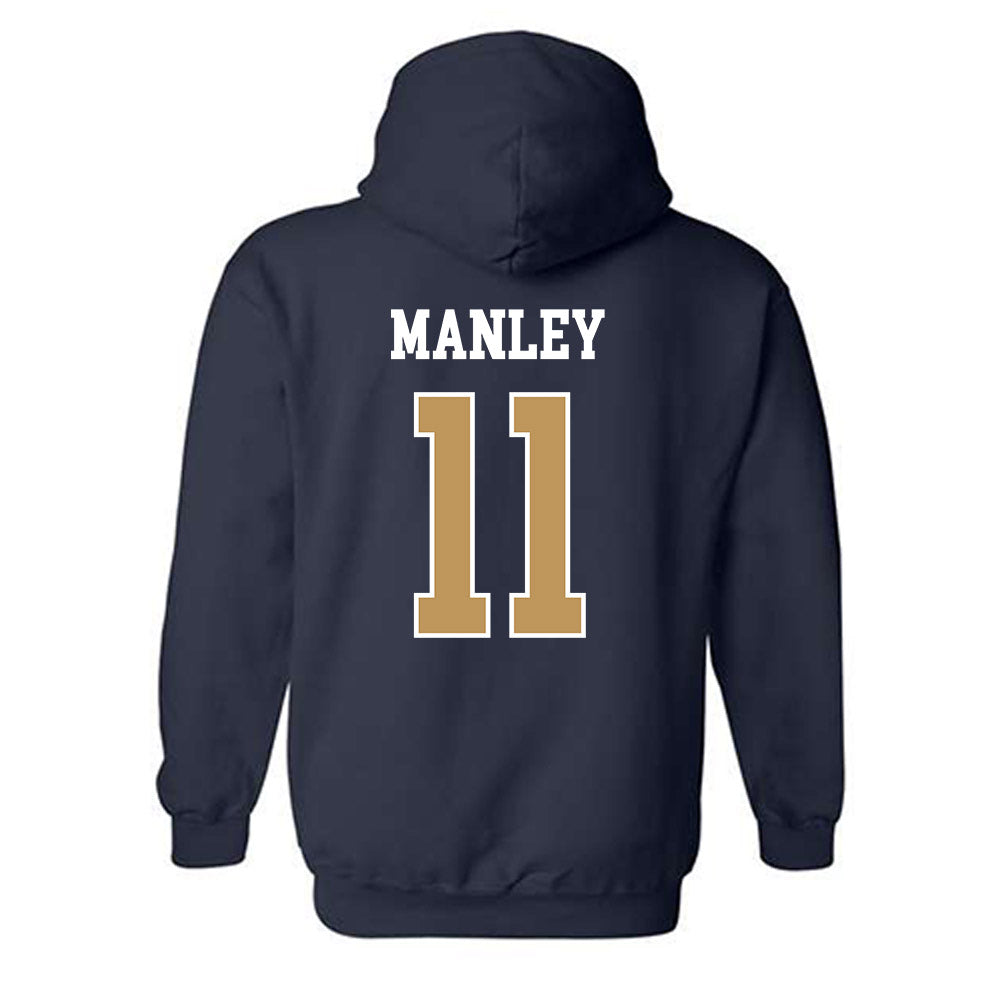 Georgia Tech - NCAA Football : Brayden Manley - Classic Shersey Hooded Sweatshirt-1