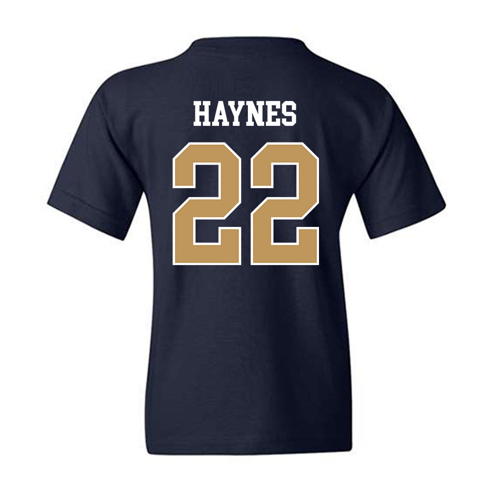 Georgia Tech - NCAA Football : Justice Haynes - Classic Shersey Youth T-Shirt-1