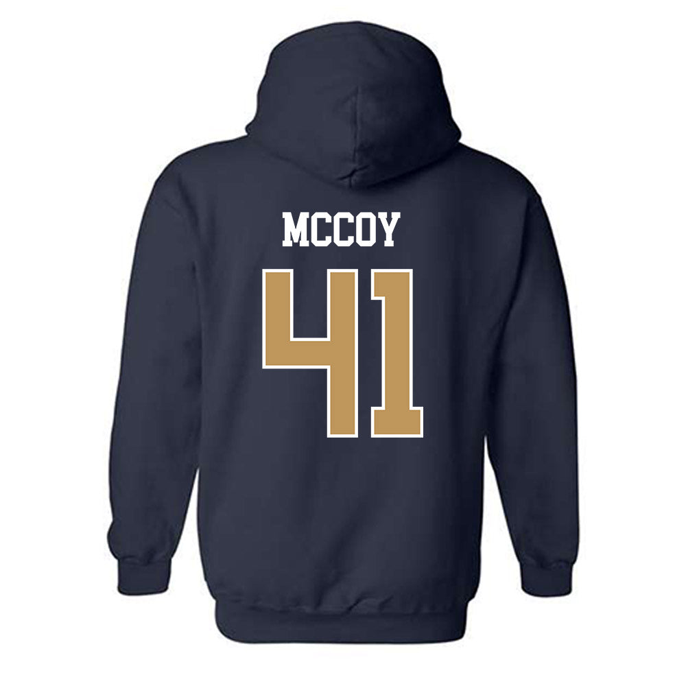 Georgia Tech - NCAA Football : Taje McCoy - Classic Shersey Hooded Sweatshirt-1