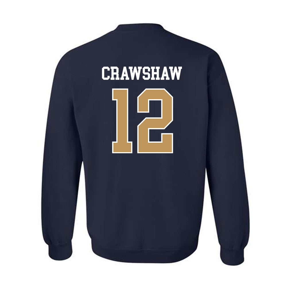 Georgia Tech - NCAA Women's Basketball : Jada Crawshaw - Classic Shersey Crewneck Sweatshirt-1