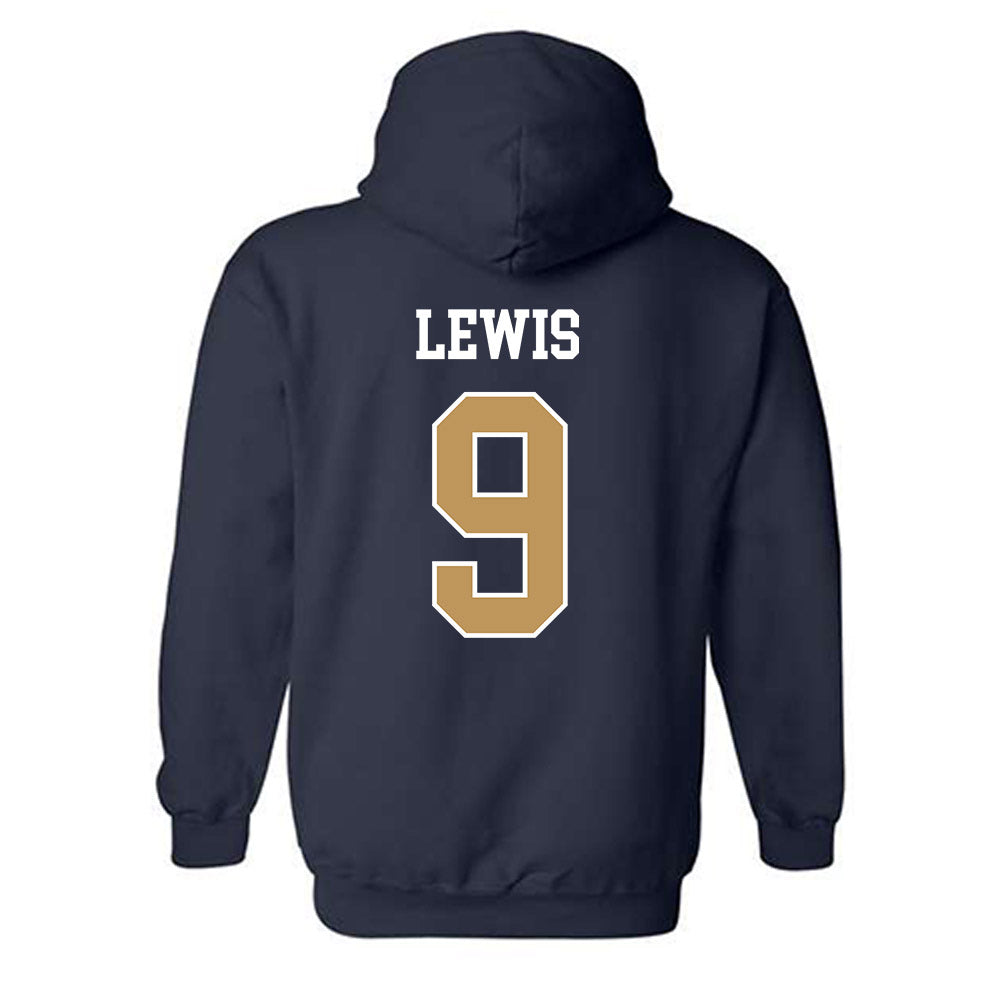 Georgia Tech - NCAA Baseball : Coleman Lewis - Classic Shersey Hooded Sweatshirt-1