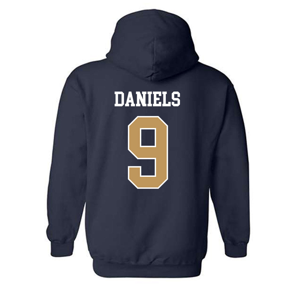 Georgia Tech - NCAA Football : Omar Daniels - Classic Shersey Hooded Sweatshirt-1