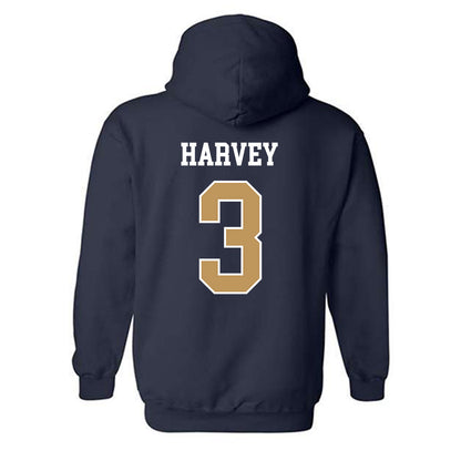 Georgia Tech - NCAA Football : Ahmari Harvey - Classic Shersey Hooded Sweatshirt-1