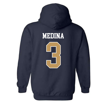 Georgia Tech - NCAA Softball : Holly Medina - Classic Shersey Hooded Sweatshirt-1