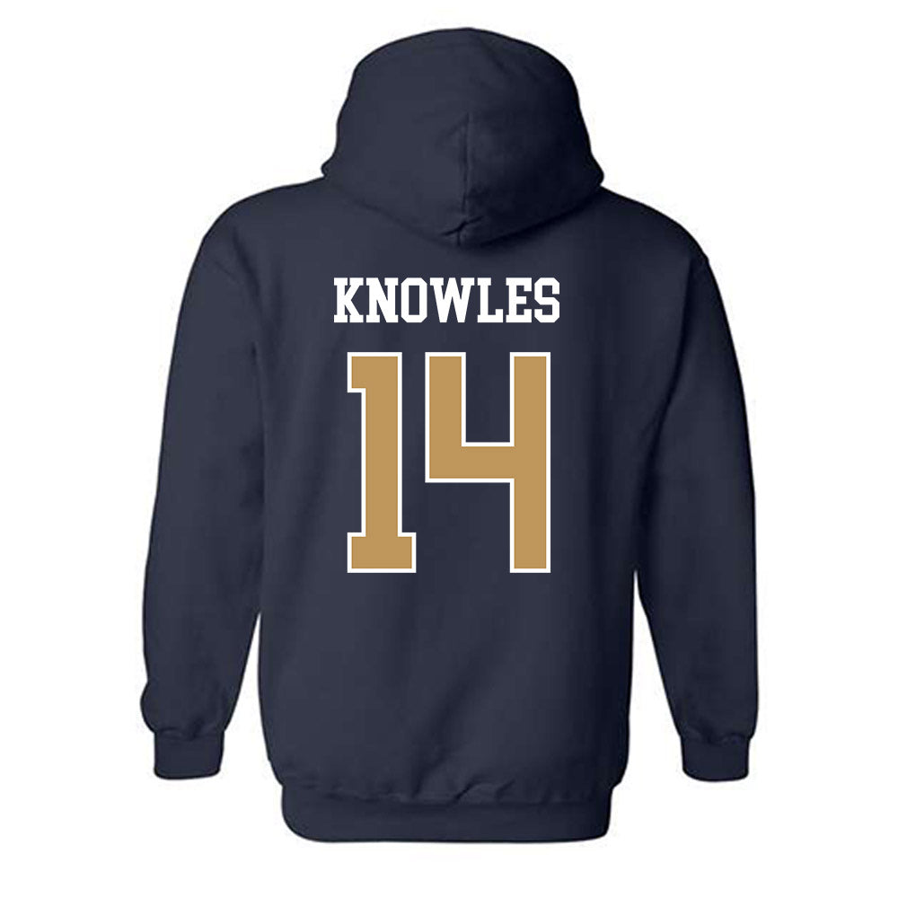 Georgia Tech - NCAA Football : Graham Knowles - Classic Shersey Hooded Sweatshirt-1