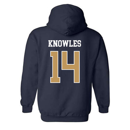 Georgia Tech - NCAA Football : Graham Knowles - Classic Shersey Hooded Sweatshirt-1