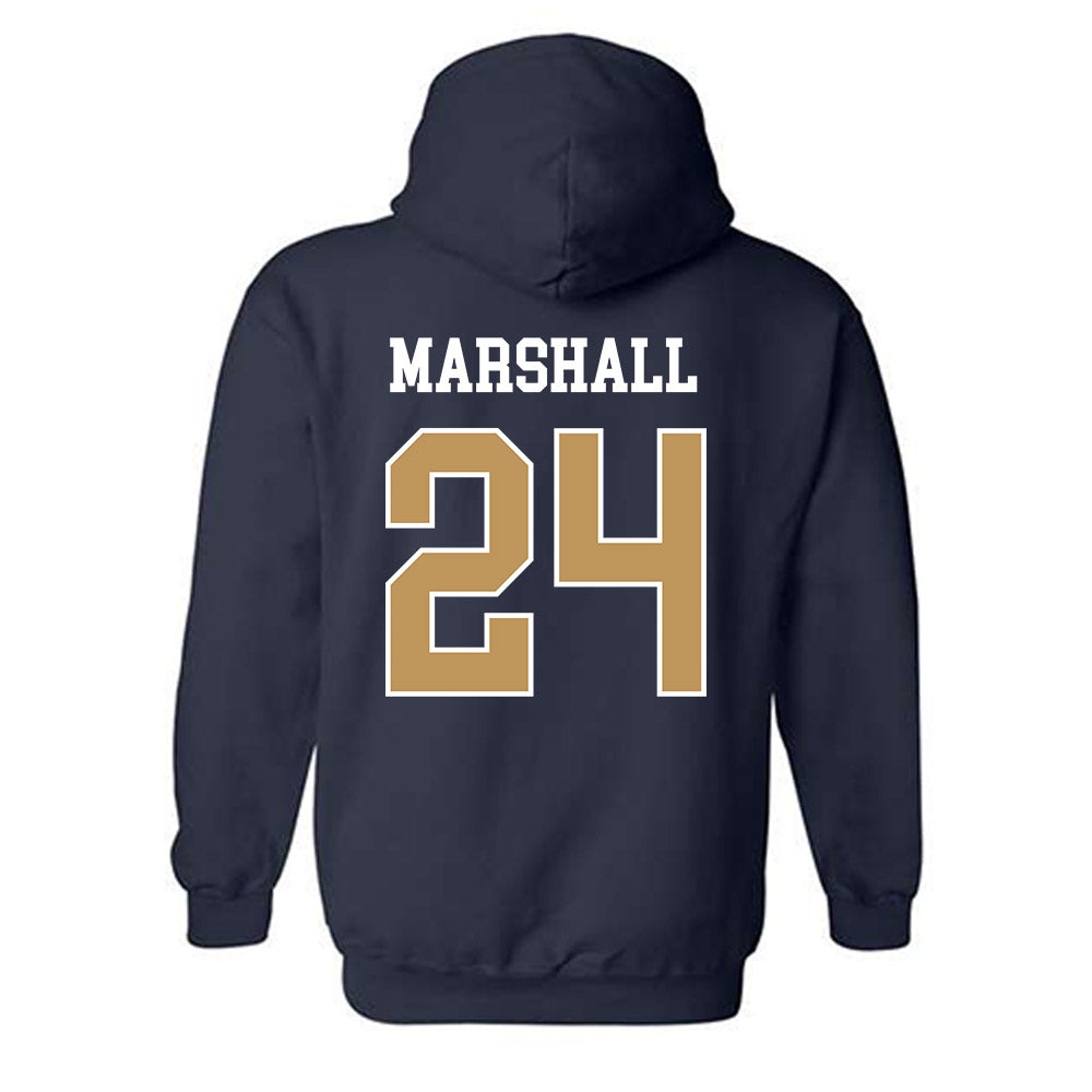 Georgia Tech - NCAA Football : Shane Marshall - Classic Shersey Hooded Sweatshirt-1
