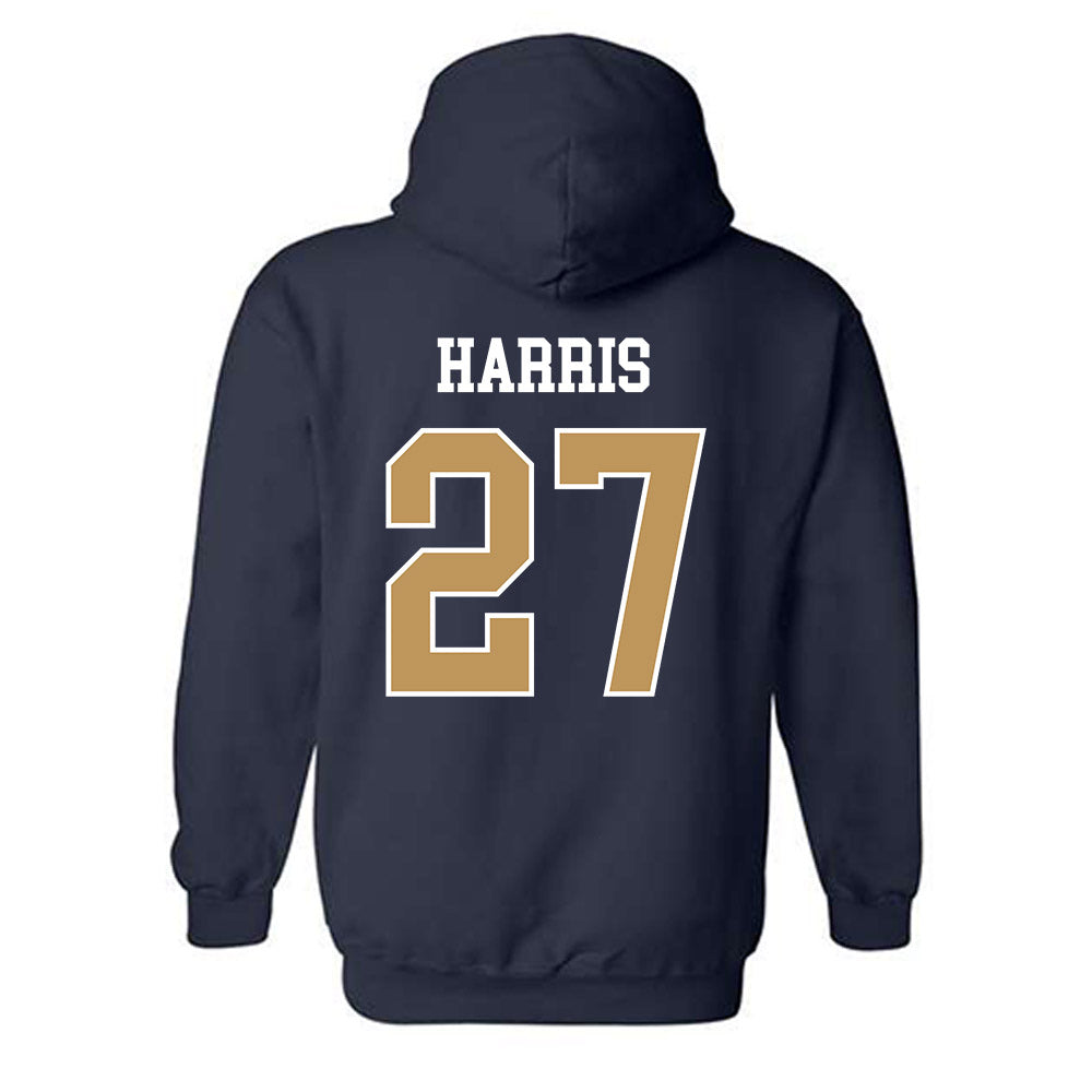 Georgia Tech - NCAA Football : Tae Harris - Classic Shersey Hooded Sweatshirt-1