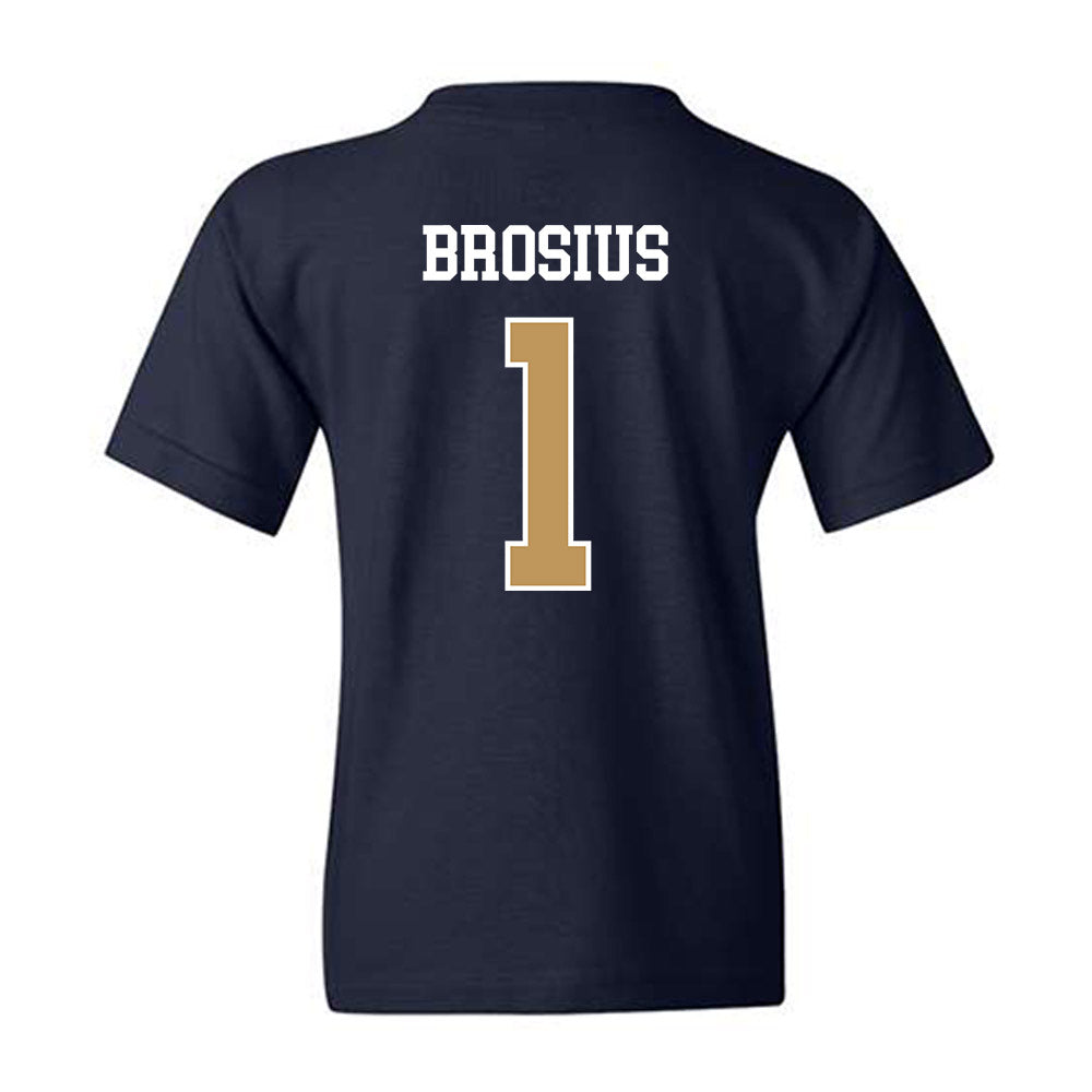 Georgia Tech - NCAA Baseball : Parker Brosius - Classic Shersey Youth T-Shirt-1