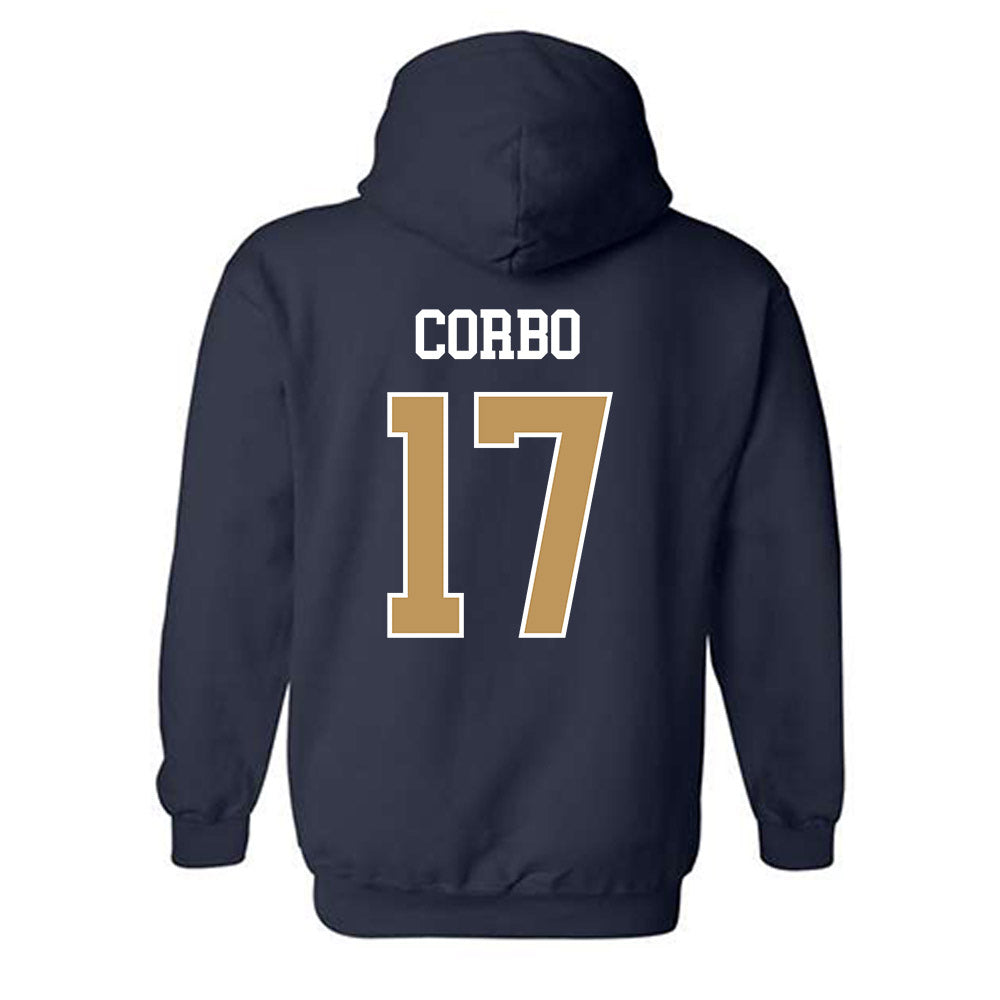 Georgia Tech - NCAA Football : Chris Corbo - Classic Shersey Hooded Sweatshirt-1