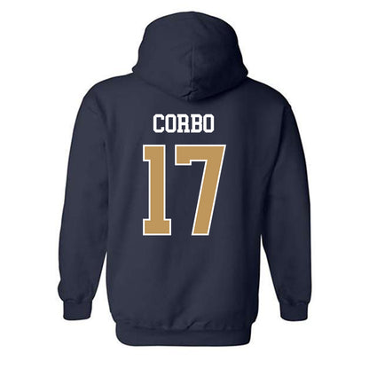 Georgia Tech - NCAA Football : Chris Corbo - Classic Shersey Hooded Sweatshirt-1