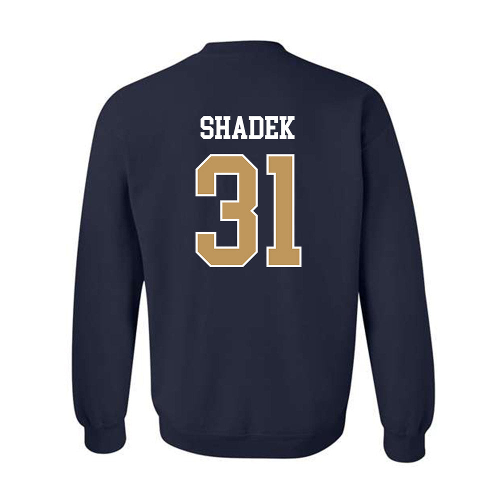 Georgia Tech - NCAA Baseball : Justin Shadek - Classic Shersey Crewneck Sweatshirt-1