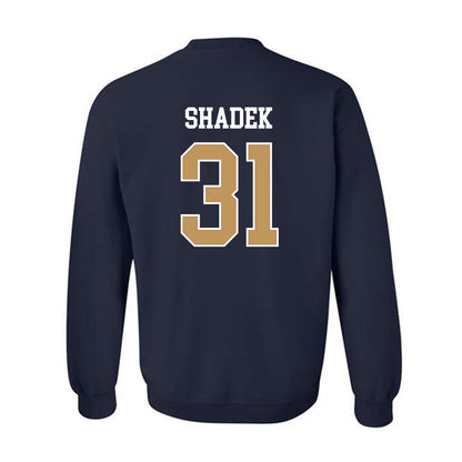 Georgia Tech - NCAA Baseball : Justin Shadek - Classic Shersey Crewneck Sweatshirt-1