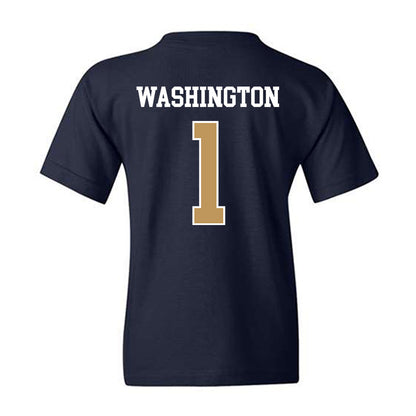 Georgia Tech - NCAA Men's Basketball : Lamar Washington - Classic Shersey Youth T-Shirt-1