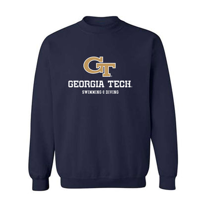 Georgia Tech - NCAA Women's Swimming & Diving : MaryGrace Guzzino - Classic Shersey Crewneck Sweatshirt-0