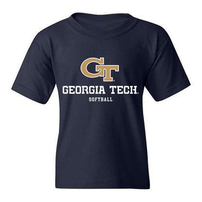 Georgia Tech - NCAA Softball : Reese Hunter - Classic Shersey Youth T-Shirt-0
