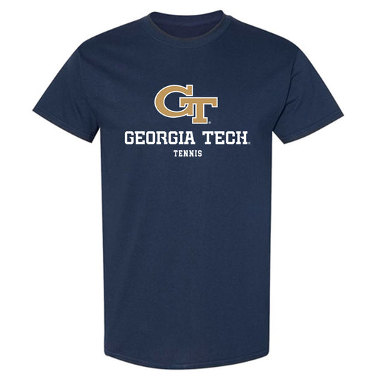 Georgia Tech - NCAA Men's Tennis : Krish Arora - Classic Shersey T-Shirt-0