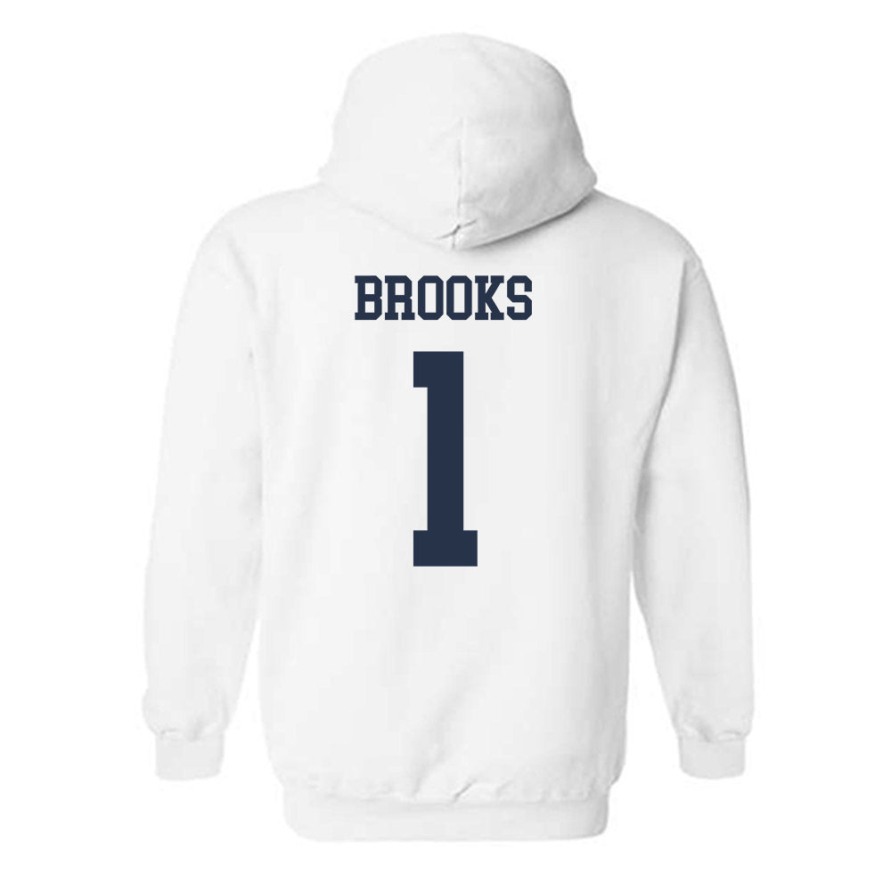 Georgia Tech - NCAA Football : LaMiles Brooks - Classic Shersey Hooded Sweatshirt-1