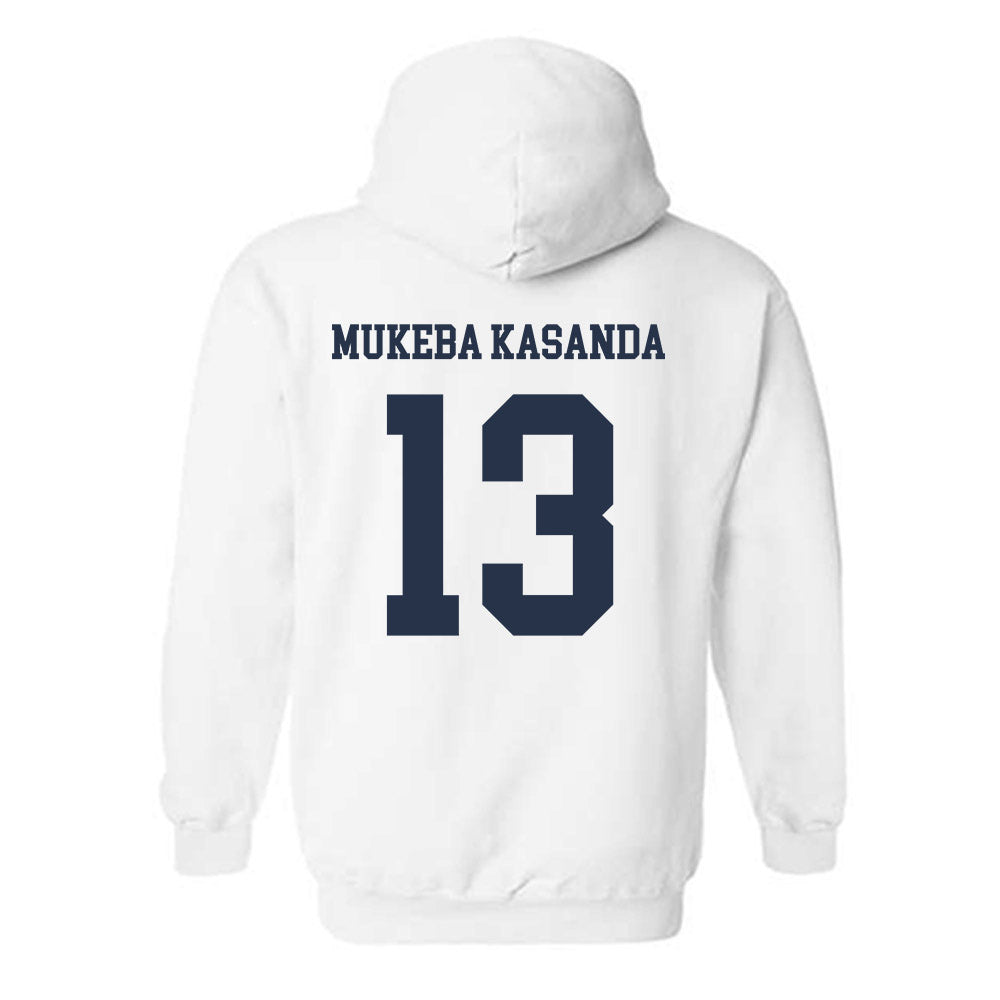 Georgia Tech - NCAA Women's Basketball : Deborah Mukeba Kasanda - Classic Shersey Hooded Sweatshirt-1