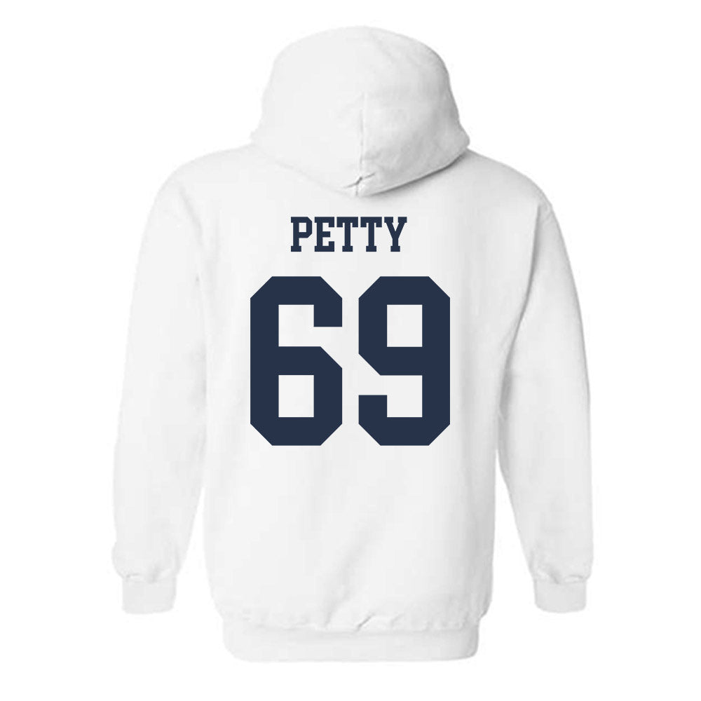 Georgia Tech - NCAA Football : Josh Petty - Classic Shersey Hooded Sweatshirt-1