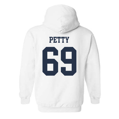 Georgia Tech - NCAA Football : Josh Petty - Classic Shersey Hooded Sweatshirt-1