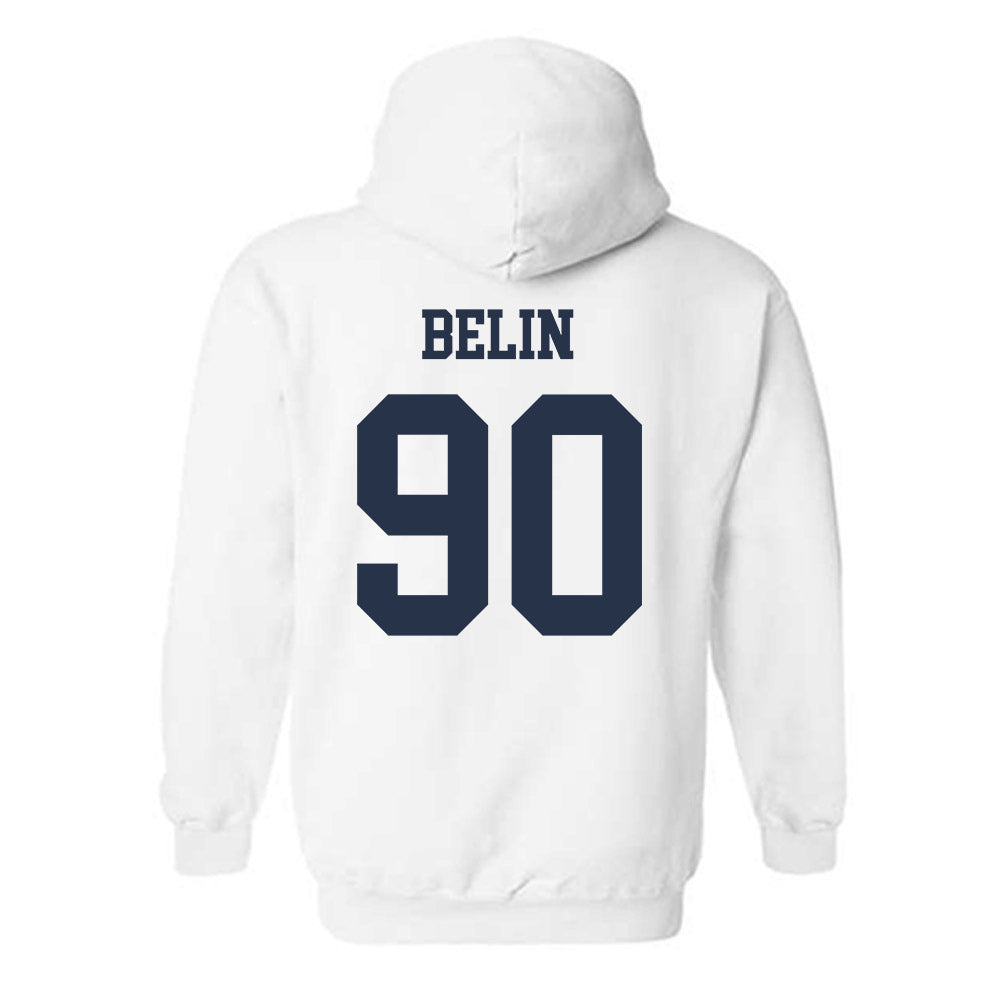 Georgia Tech - NCAA Football : Blake Belin - Classic Shersey Hooded Sweatshirt-1