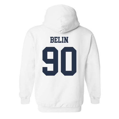 Georgia Tech - NCAA Football : Blake Belin - Classic Shersey Hooded Sweatshirt-1