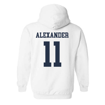 Georgia Tech - NCAA Football : Chad Alexander - Classic Shersey Hooded Sweatshirt-1