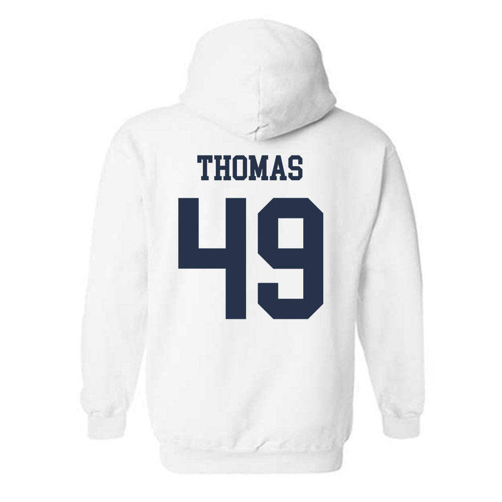 Georgia Tech - NCAA Football : Ronnie Thomas - Classic Shersey Hooded Sweatshirt-1
