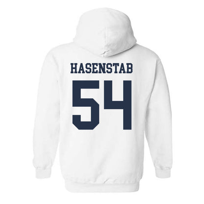 Georgia Tech - NCAA Baseball : Riley Hasenstab - Classic Shersey Hooded Sweatshirt-1