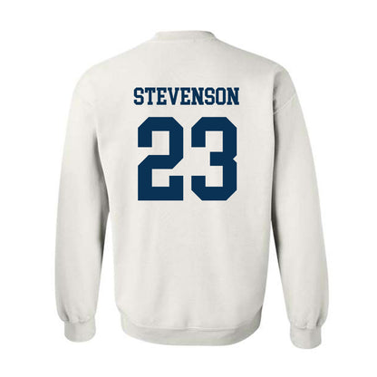 Georgia Tech - NCAA Football : Traeviss Stevenson - Classic Shersey Crewneck Sweatshirt-1