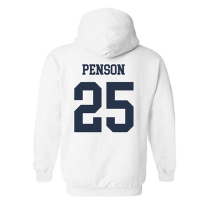 Georgia Tech - NCAA Football : Dalen Penson - Classic Shersey Hooded Sweatshirt-1