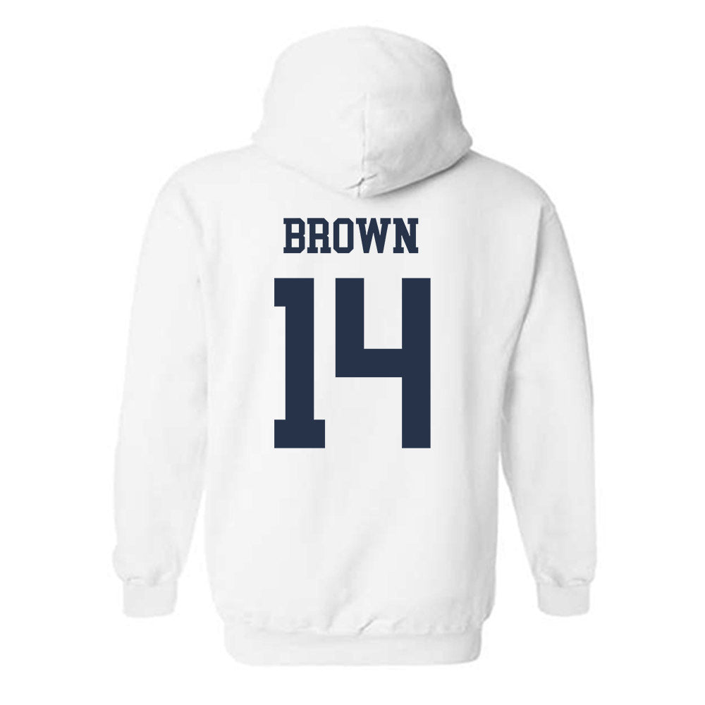 Georgia Tech - NCAA Baseball : Cade Brown - Classic Shersey Hooded Sweatshirt-1