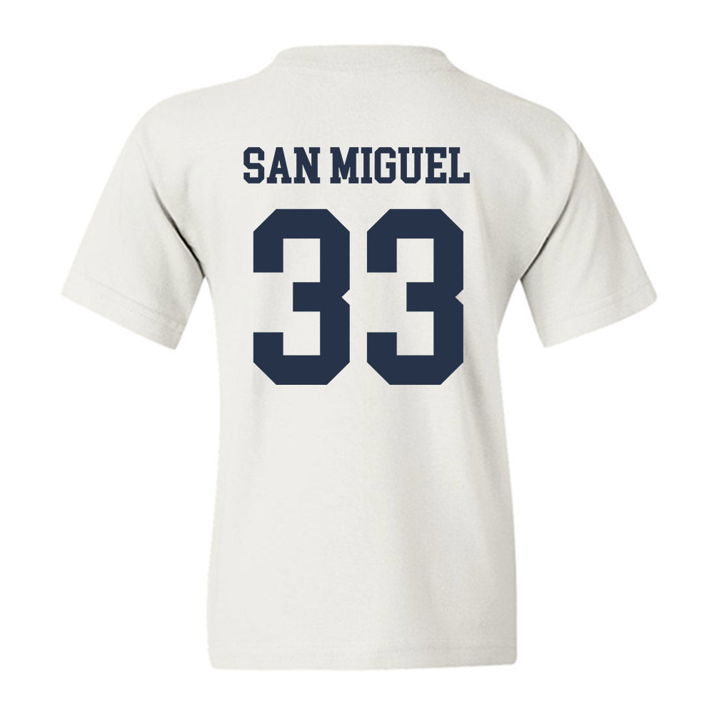 Georgia Tech - NCAA Men's Basketball : Marcos San Miguel - Classic Shersey Youth T-Shirt-1