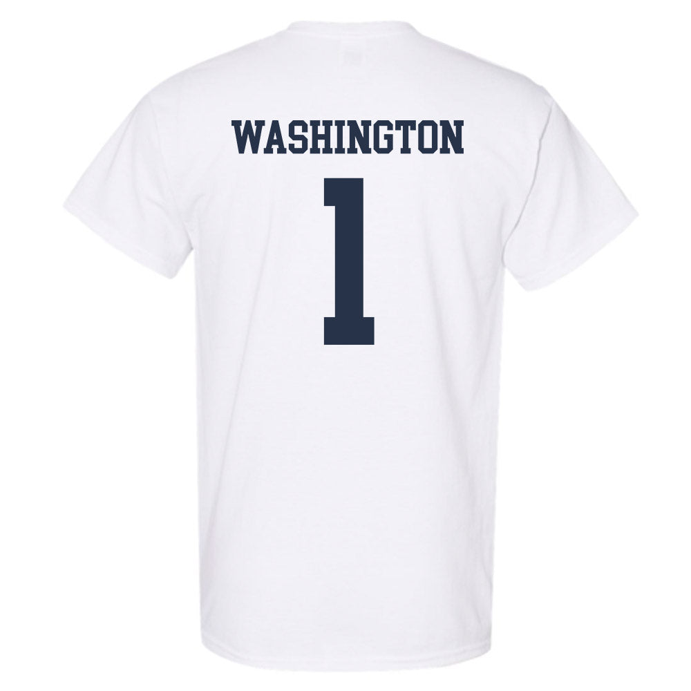 Georgia Tech - NCAA Men's Basketball : Lamar Washington - Classic Shersey T-Shirt-1