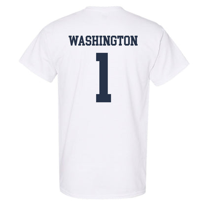Georgia Tech - NCAA Men's Basketball : Lamar Washington - Classic Shersey T-Shirt-1