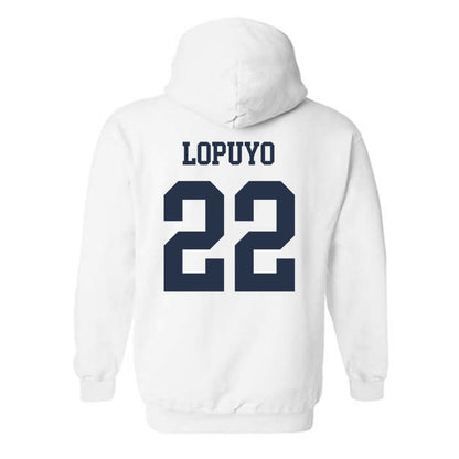 Georgia Tech - NCAA Women's Volleyball : Ital Lopuyo - Classic Shersey Hooded Sweatshirt-1