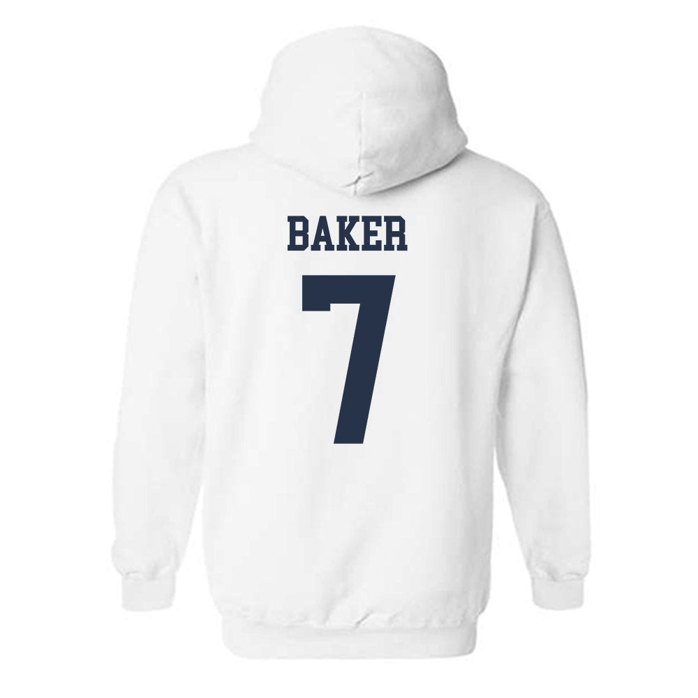 Georgia Tech - NCAA Baseball : Will Baker - Classic Shersey Hooded Sweatshirt-1