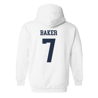 Georgia Tech - NCAA Baseball : Will Baker - Classic Shersey Hooded Sweatshirt-1