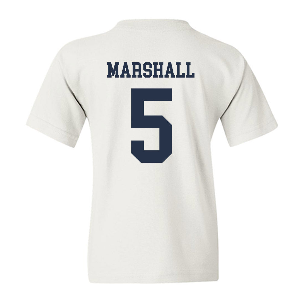 Georgia Tech - NCAA Men's Basketball : Peyton Marshall - Classic Shersey Youth T-Shirt-1