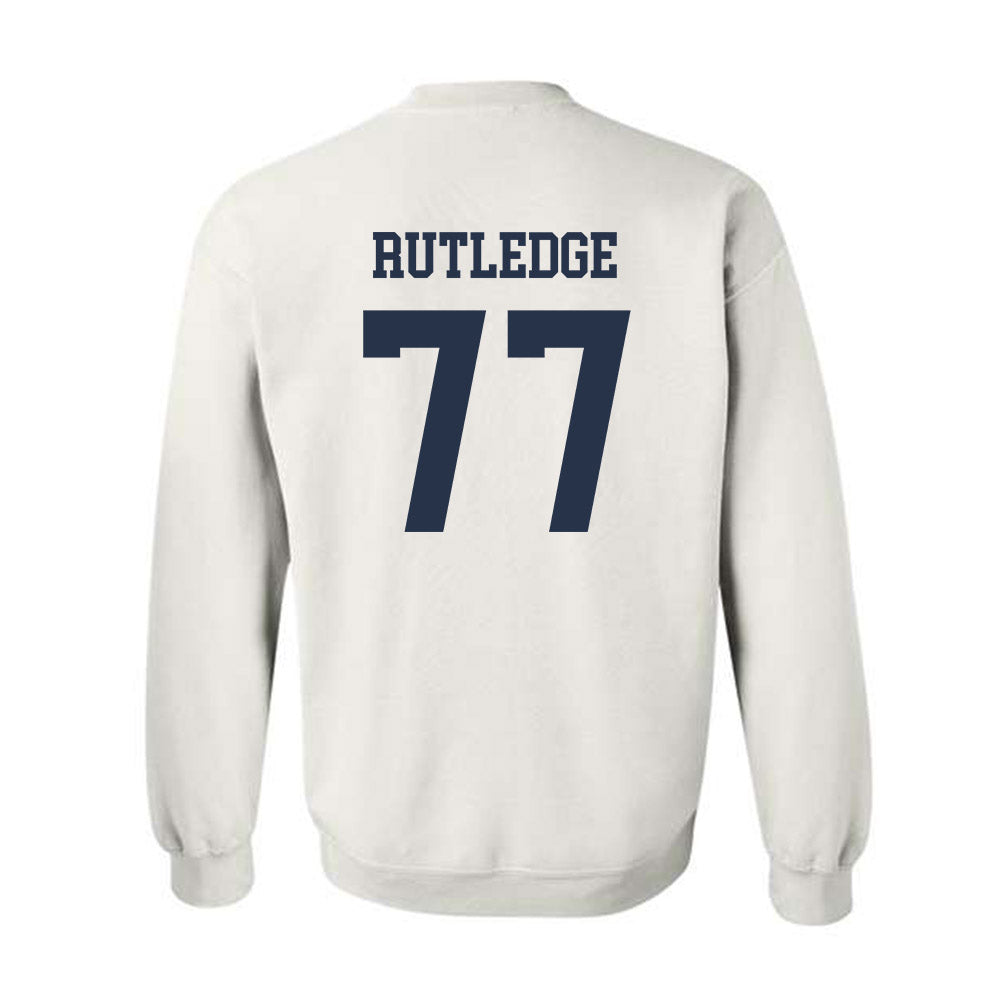 Georgia Tech - NCAA Football : Keylan Rutledge - Classic Shersey Crewneck Sweatshirt-1
