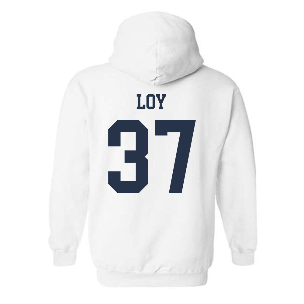 Georgia Tech - NCAA Baseball : Dylan Loy - Classic Shersey Hooded Sweatshirt-1